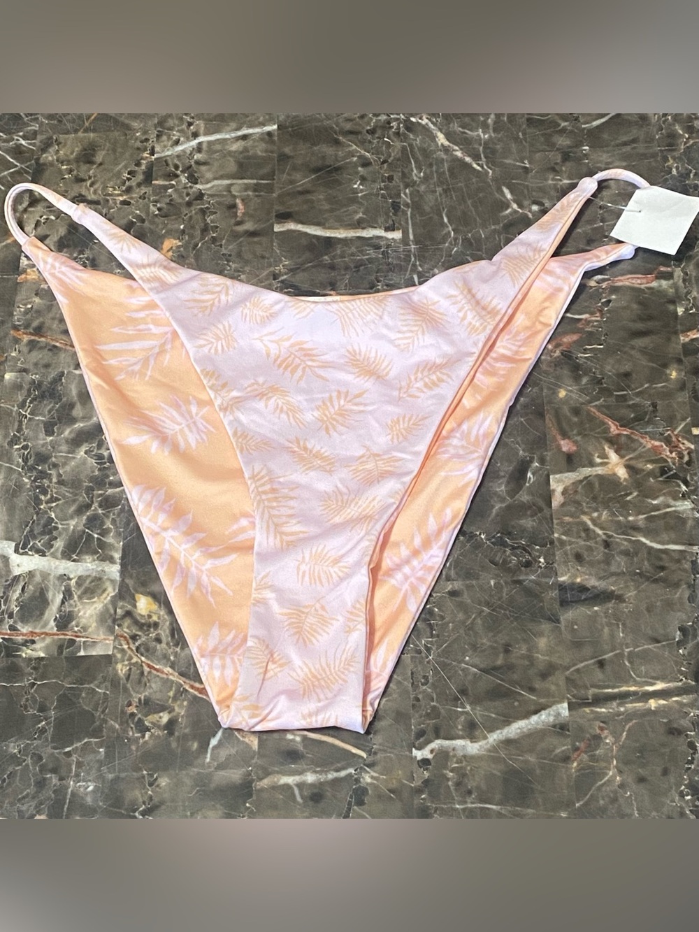 ASOS Topshop  Palms Cheeky Bikini Bottoms (Reversible)